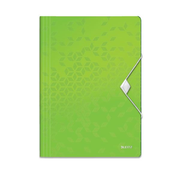Leitz Green 3 Flap Folder WOW A4 250 Sheet Capacity 
